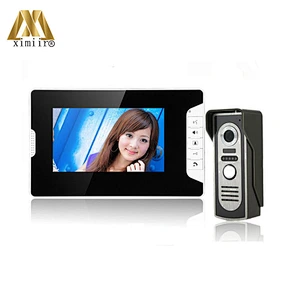 81three M11 With 7 Inch Monitors Door Bell Wired Wall Mounting Video Doorphone Home Improvement Speakerphone Intercom System