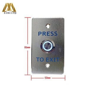 Infrared Exit Button No Touch Door Push Button Door Release Switch For Access Control System Infrared Door Button