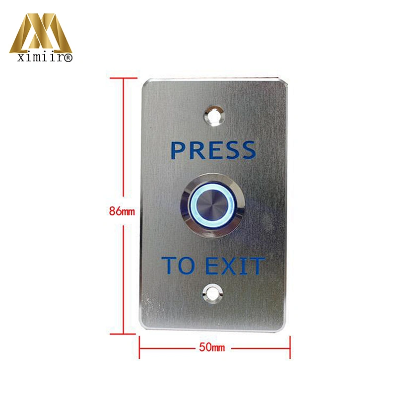 Infrared Exit Button No Touch Door Push Button Door Release Switch For Access Control System Infrared Door Button