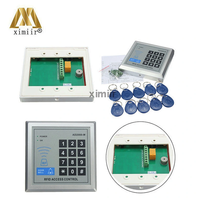 F004 Controller With Exit Button Power Supply And Electric Lock Without Software Single Access Control