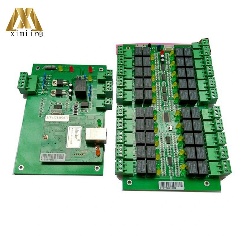 Rfid Card Elevator Access Control 20 Or 40 Floors Lift Controller Wiegand Fingeptint Controller Panel System Free Software SDK