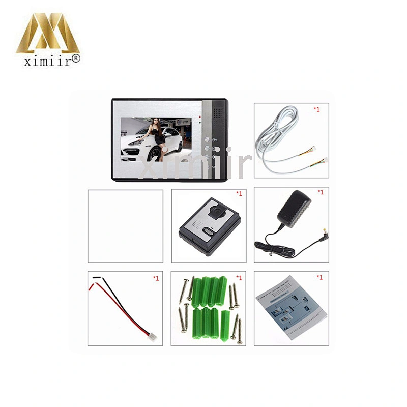 New arrival 802MA11 wired video door bell camera indoor monitor intercom door bell