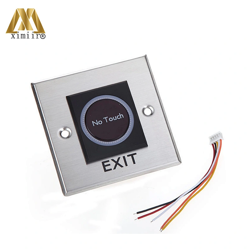 Infrared Exit Button No Touch Door Push Button Door Release Switch For Access Control System Infrared Door Button