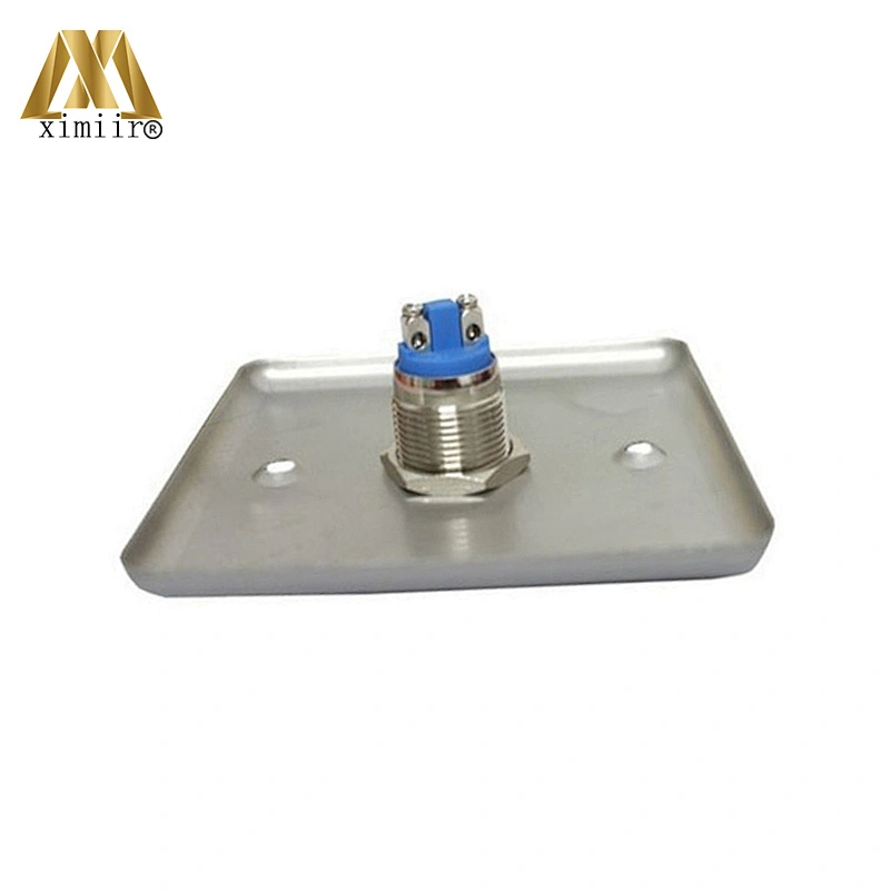 E04 stainless steel button with finger push button for access control system switch door release button