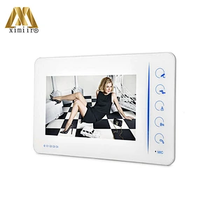 807Ma11 Monitor Speakerphone 7 Inch Tft Color Video Door Phone Intercom Doorbell System Kit Ir Camera Doorphone
