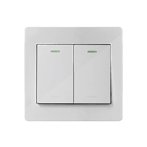 Dual Button Exit Switch Button NO/NC Plastic Exit Button for Opening Office or Home Door