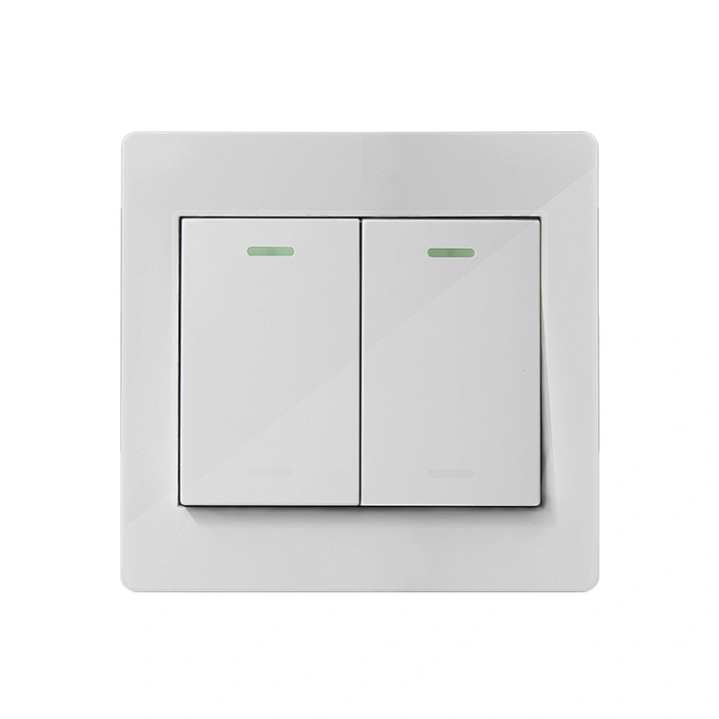 Dual Button Exit Switch Button NO/NC Plastic Exit Button for Opening Office or Home Door