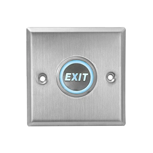 Stainless steel door switch metal switch door exit button with light X05LDC