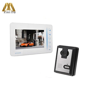 807Ma11 Monitor Speakerphone 7 Inch Tft Color Video Door Phone Intercom Doorbell System Kit Ir Camera Doorphone