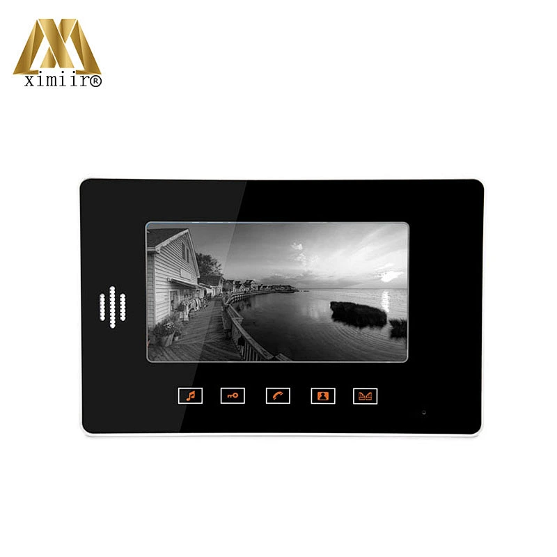 7 Inch Video Door Phone Video Door bell Intercom Monitor Kit IR Night Vision Camera Doorbell In Access Control System 808MA11