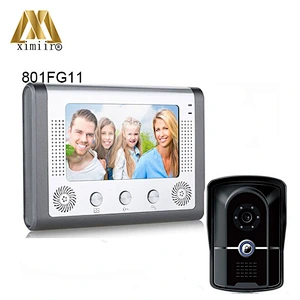 One video doorphone intercom wired access control system camera intercom system