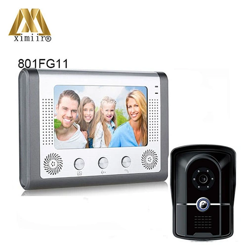 One video doorphone intercom wired access control system camera intercom system