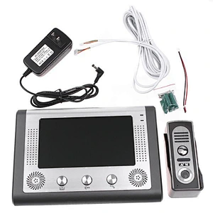 7 inch color video door phone door bell intercom