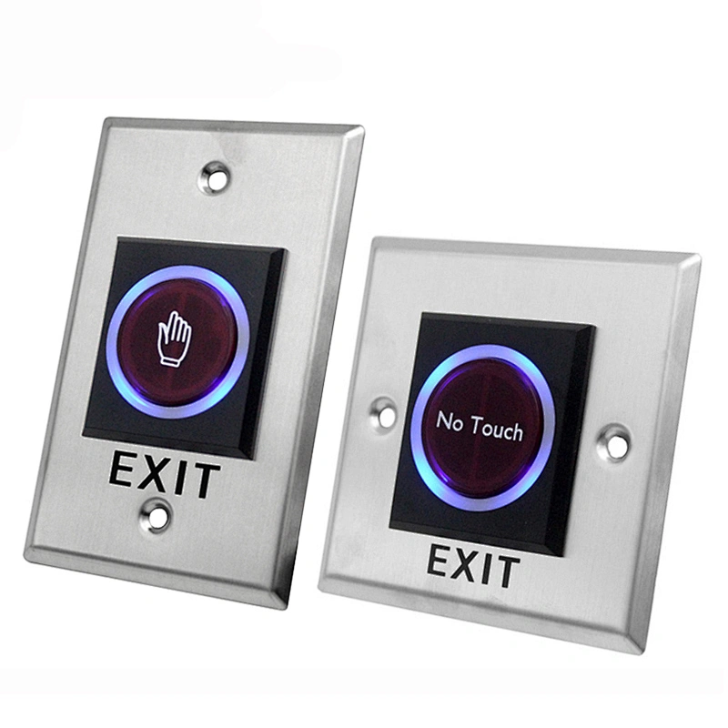 Touchless Infrared Exit Button Door Switch  For Open The Door Access Control System Infrared Door Button E09/E10
