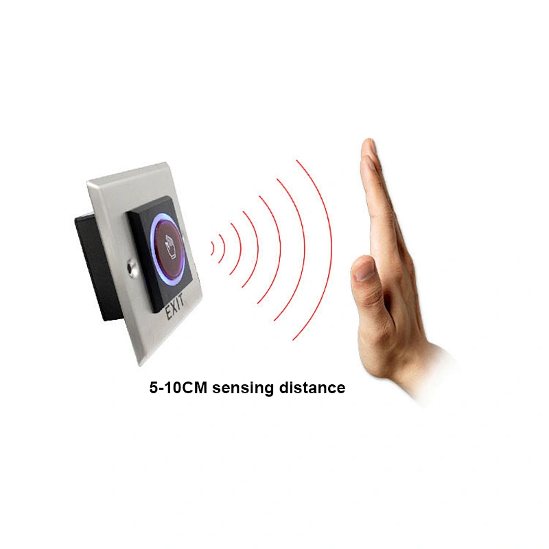 Touchless Infrared Exit Button Door Switch  For Open The Door Access Control System Infrared Door Button E09/E10