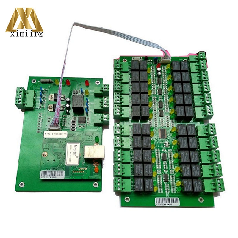 Rfid Card Elevator Access Control 20 Or 40 Floors Lift Controller Wiegand Fingeptint Controller Panel System Free Software SDK