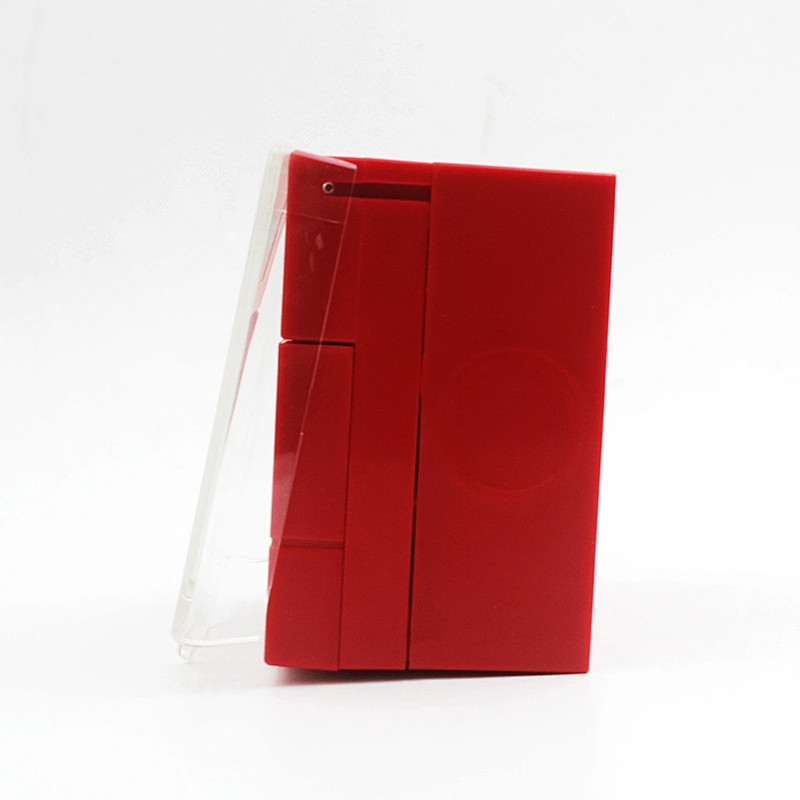 Red Color Door Resettable Fire Emergency Exit Release Alarm Button Break Glass Exit Door Button for Security Safe