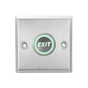 Stainless steel door switch metal switch door exit button with light X05LDC