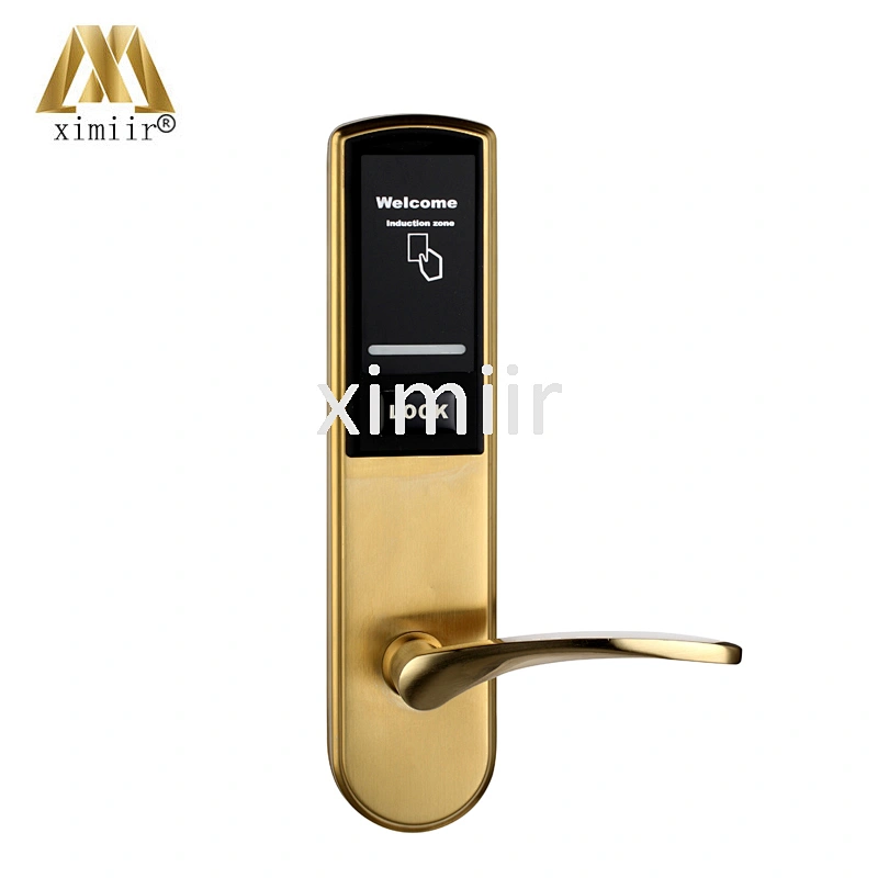Popular Hotel Door Lock System Rfid/MF Card 125KHz or 13.56MHz For Home/Office/Hotel/Department Security System