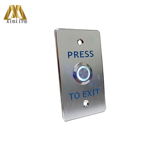 Good Quality Stainless Steel Metal Touch Exit Button For Access Control System Door Release Exit Switch Push Button