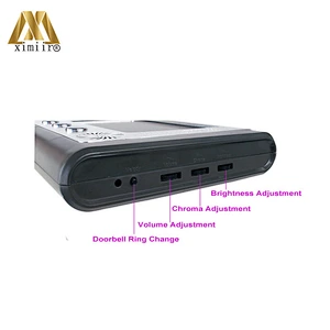One video doorphone intercom wired access control system camera intercom system