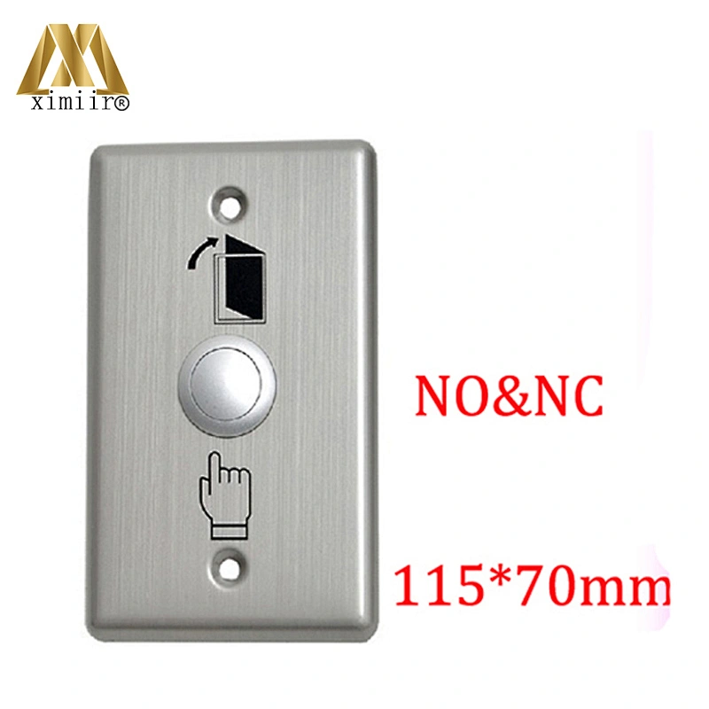 E03 stainless steel release switch metal exit button for door access control system American standard stainless steel switch