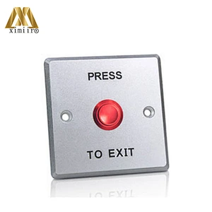 New Arrived E04Z Exit Button Door Release Stainless Steel For Access Control System Door Exit Button