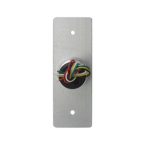Touch Exit Switch Button Stainless Steel metal Exit Switch Button For Access Control Door With LED Light XM-ET02A-W