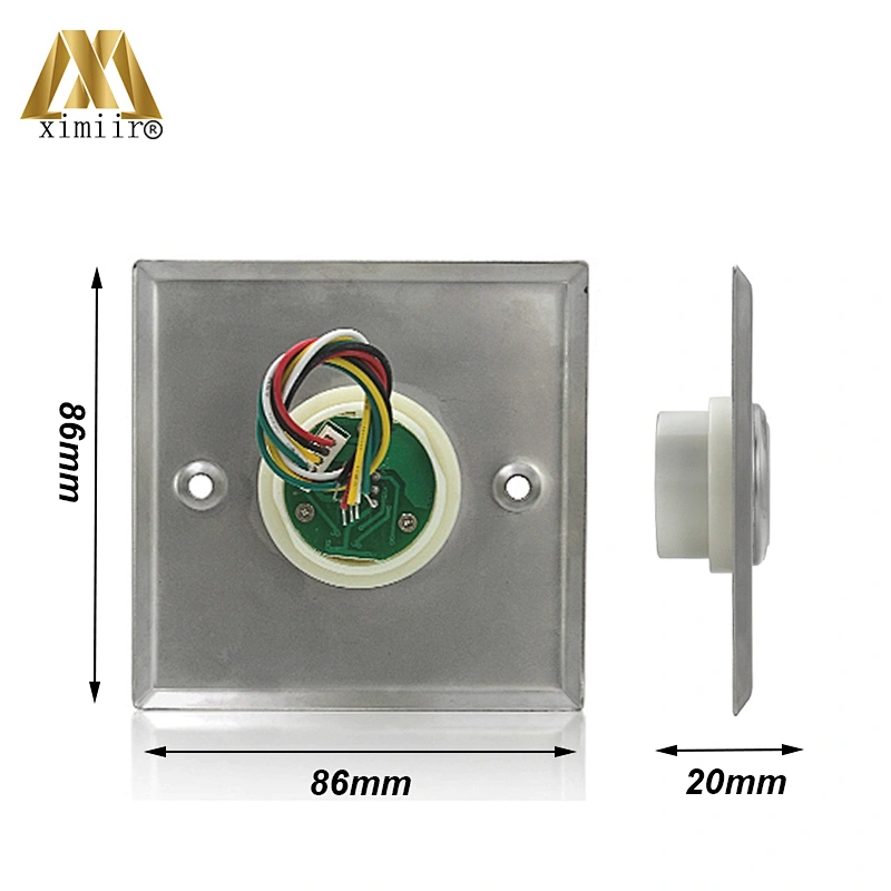 Good Quality Stainless Steel Metal Touch Exit Button For Access Control System Door Release Exit Switch Push Button