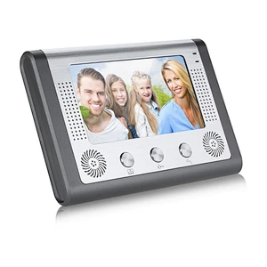 7 inch color video door phone door bell intercom