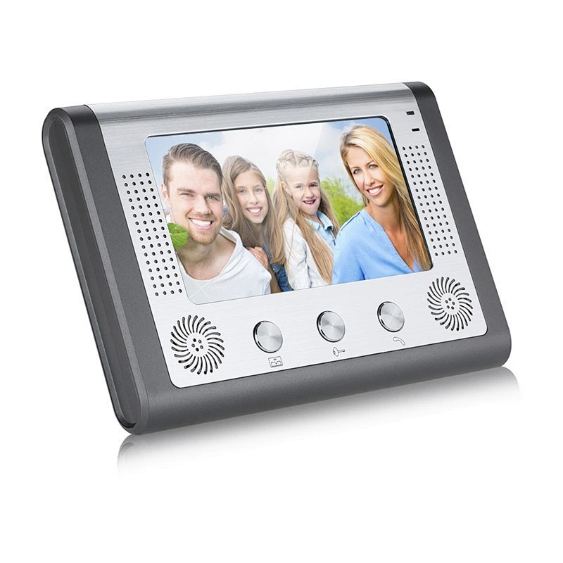 7 inch color video door phone door bell intercom