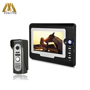 810M11 With 7 Inch Monitors Door Bell For Apartment Video Doorphone Home Improvement Speakerphone Intercom System