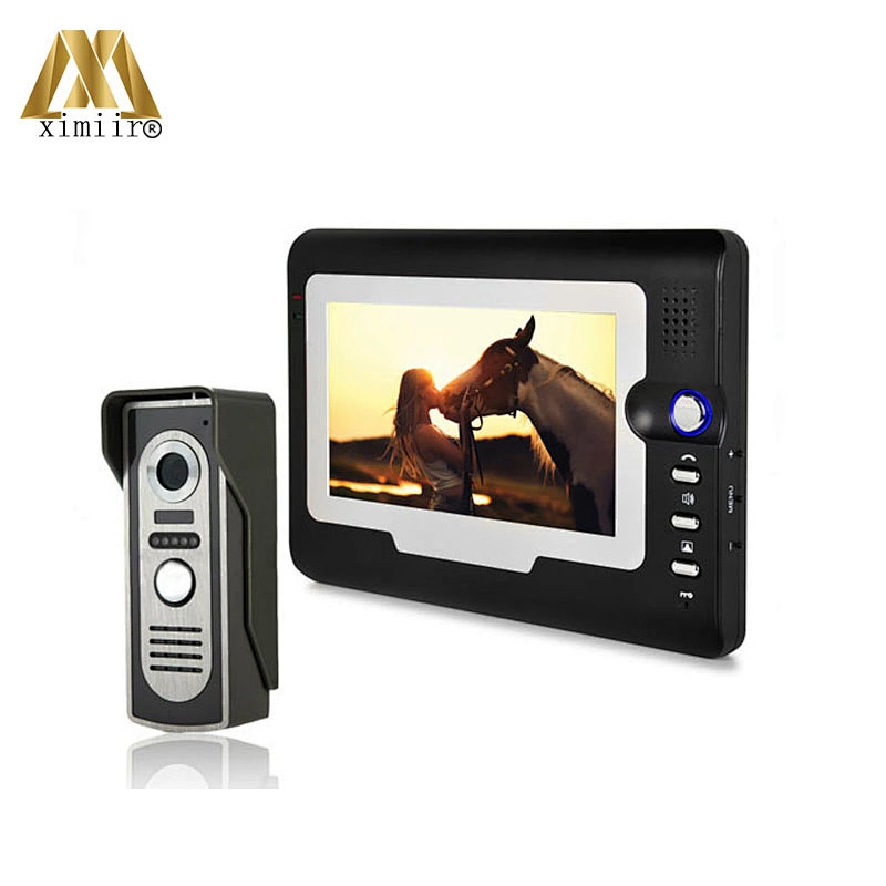 810M11 With 7 Inch Monitors Door Bell For Apartment Video Doorphone Home Improvement Speakerphone Intercom System