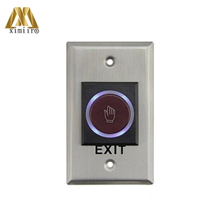 Infrared sensor switch no touch contactless door release exit button with LED indication k1