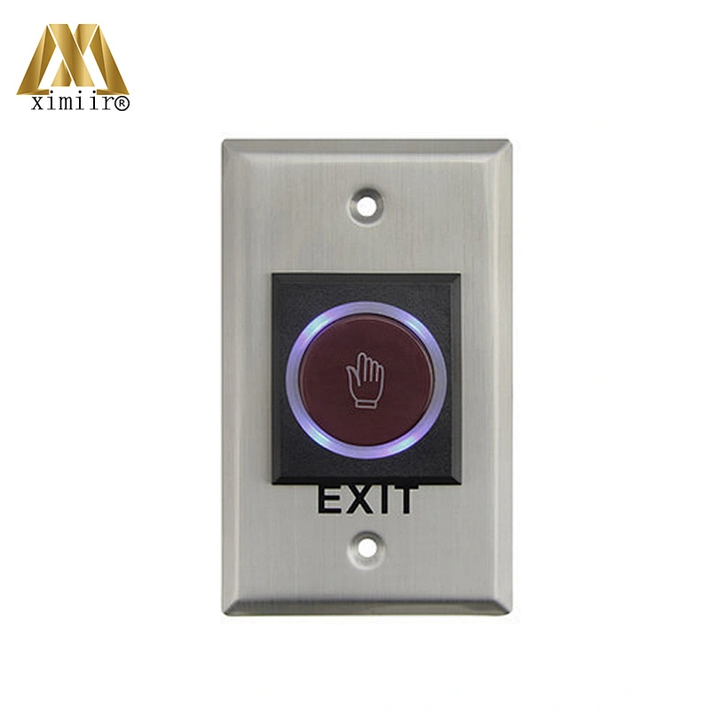 Infrared sensor switch no touch contactless door release exit button with LED indication k1