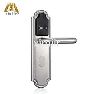 Popular Hotel Door Lock System Rfid/MF Card 125KHz or 13.56MHz For Home/Office/Hotel/Department Security System
