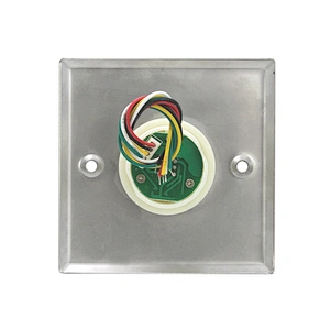 Stainless steel door switch metal switch door exit button with light X05LDC