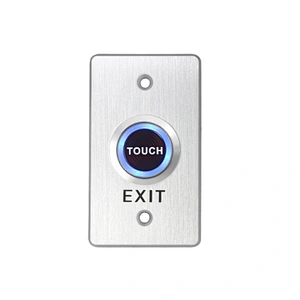 Door Switch Touch Exit Button Stainless Steel metal  For Opening Door Access Control Door With LED Light ET01-X