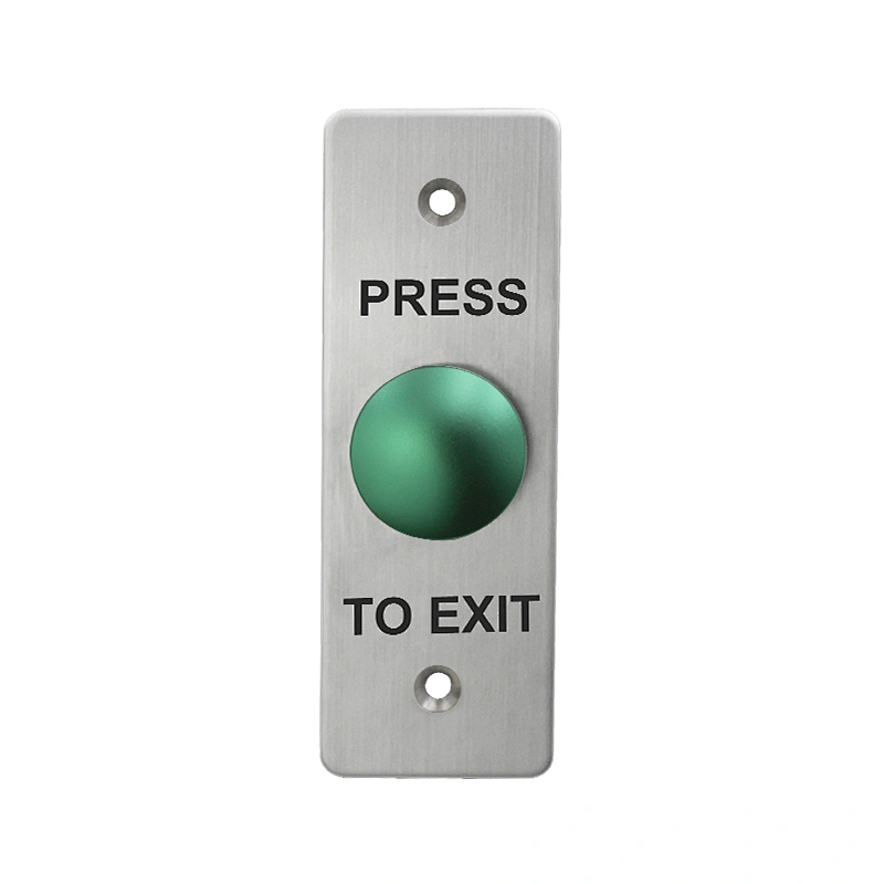 Red/Green Touch Button Switch Exit Button for Opening Door Security Product Stainless Steel Exit Button XM-DE05-LM