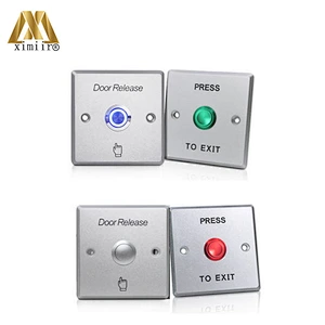 New Arrived E04Z Exit Button Door Release Stainless Steel For Access Control System Door Exit Button