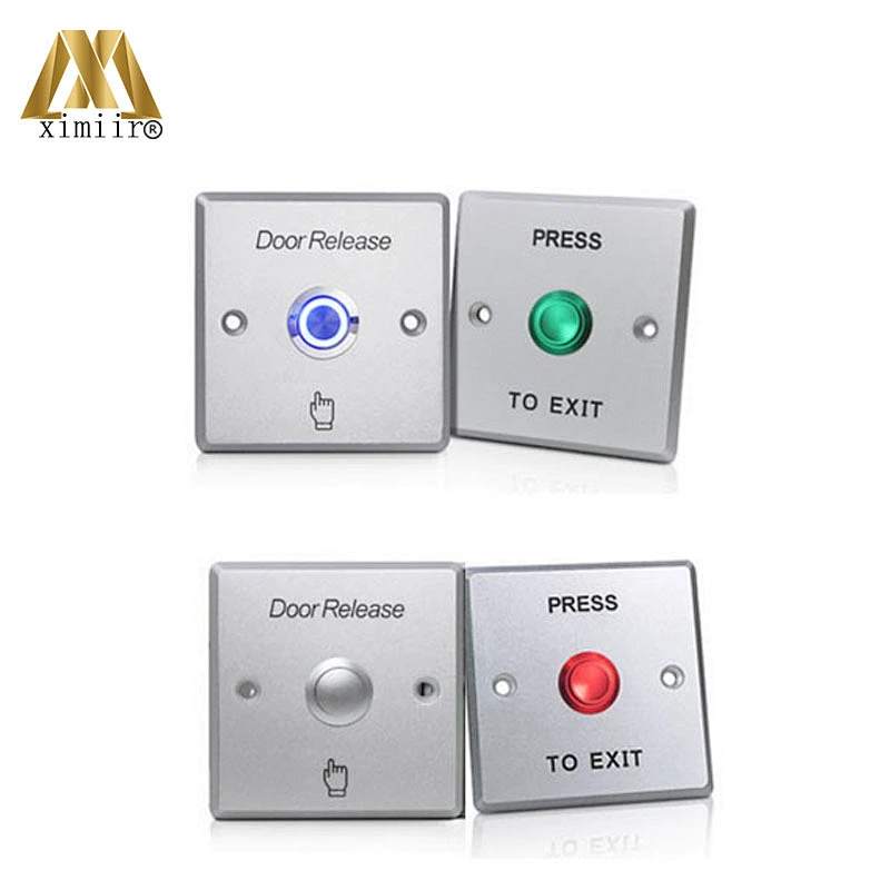 New Arrived E04Z Exit Button Door Release Stainless Steel For Access Control System Door Exit Button
