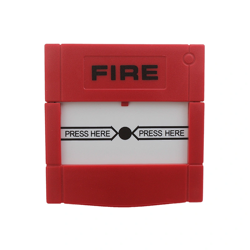Red Color Door Resettable Fire Emergency Exit Release Alarm Button Break Glass Exit Door Button for Security Safe