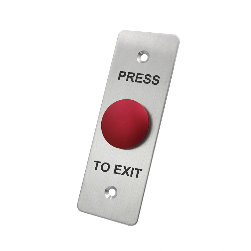 Red/Green Touch Button Switch Exit Button for Opening Door Security Product Stainless Steel Exit Button XM-DE05-LM