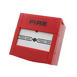 Red Color Door Resettable Fire Emergency Exit Release Alarm Button Break Glass Exit Door Button for Security Safe