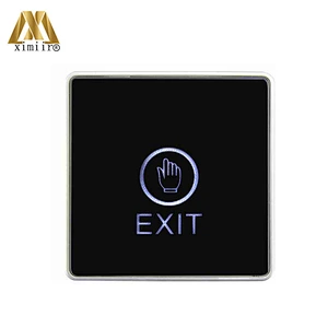 Touch exit button sensor push switch door access control system X12