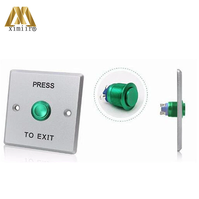 New Arrived E04Z Exit Button Door Release Stainless Steel For Access Control System Door Exit Button
