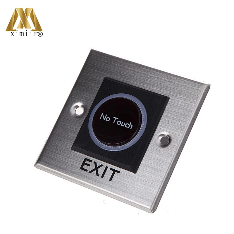 Infrared Exit Button No Touch Door Push Button Door Release Switch For Access Control System Infrared Door Button