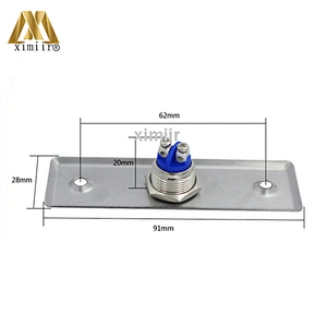 Metal push button switches good quality aluminium magnetic door exit button emergency exit button switch
