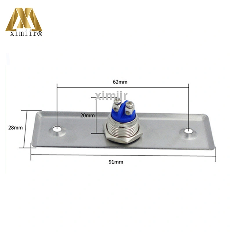Metal push button switches good quality aluminium magnetic door exit button emergency exit button switch
