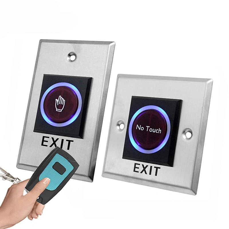 Touchless Infrared Exit Button Door Switch  For Open The Door Access Control System Infrared Door Button E09/E10